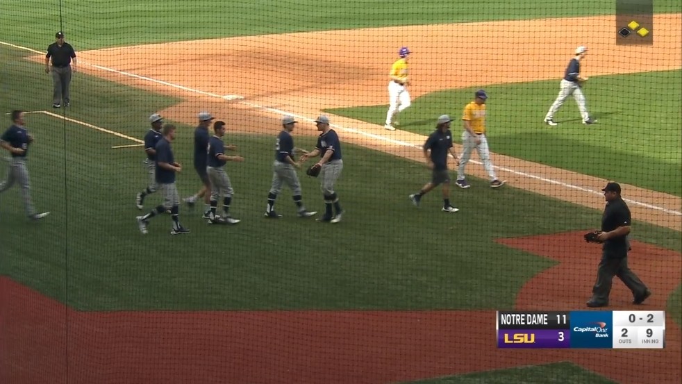 Notre Dame Baseball Makes a Huge Statement with Series Win over 9 LSU